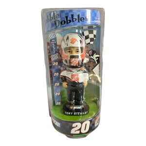 NEW Sealed! Tony Stewart NASCAR Home Depot #20 Bobble Dobbles Bobblehead